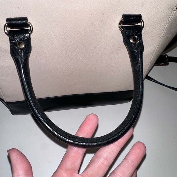 Kate Spade Black and Cream Satchel - Picture 5 of 14